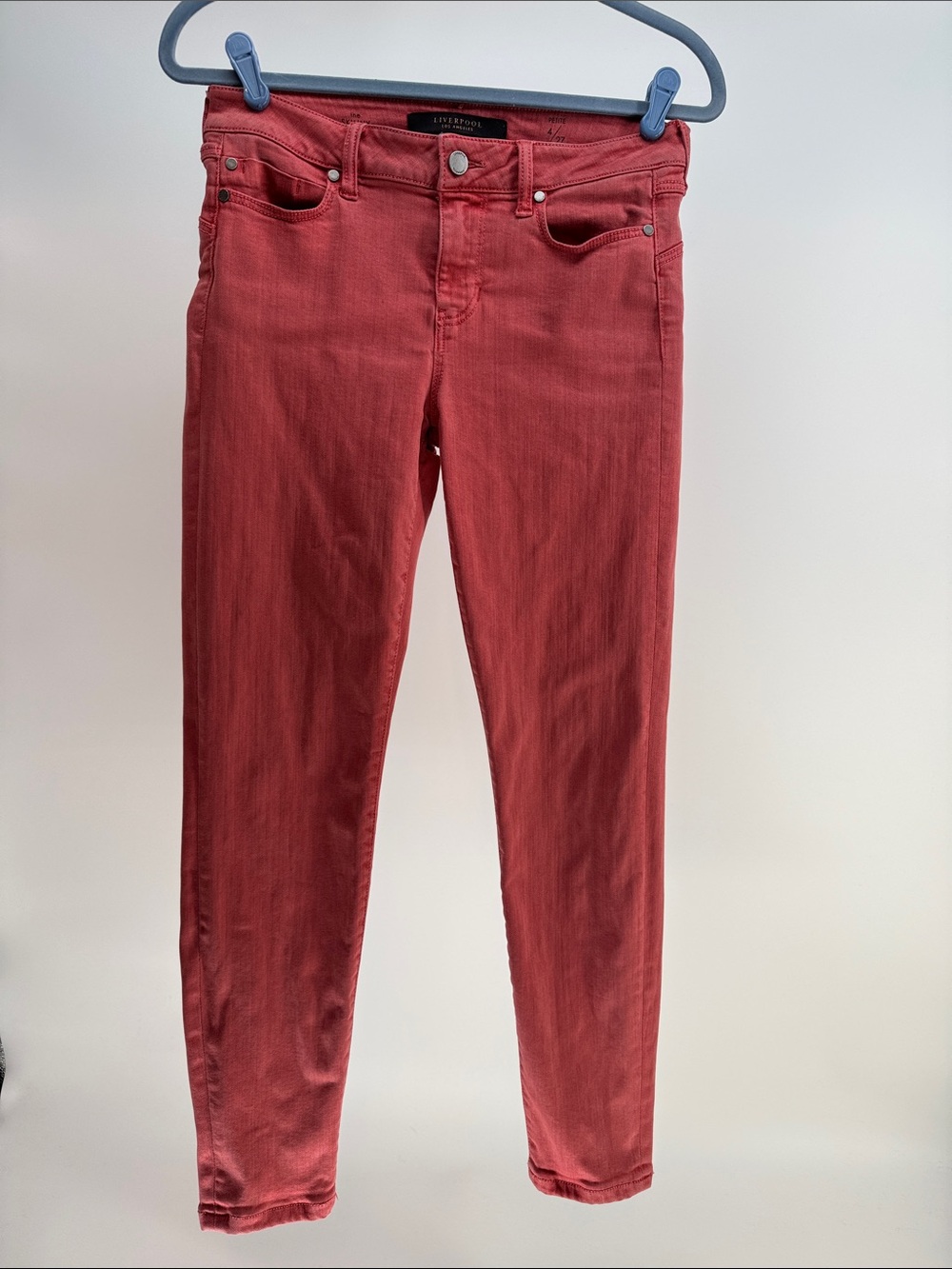 Liverpool Jeans Company Slim Skinny Jeans in Dusty Rose